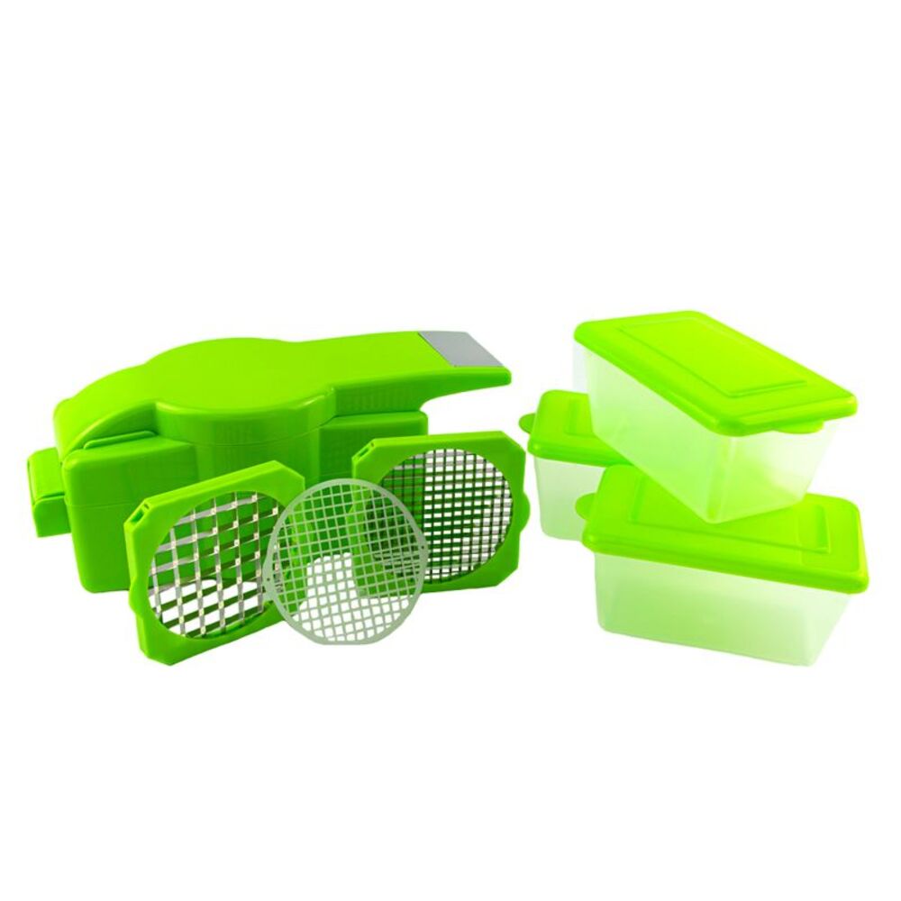 Smart Home Vegetable & Fruit Multi-purpose Food Chopper with Storage Containers